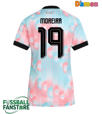 Belgien Diego Moreira #19 Replik Auswärtstrikot Damen WM 2026 Kurzarm
